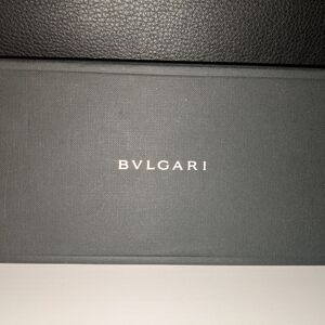 Bulgari Black and White Leather Box